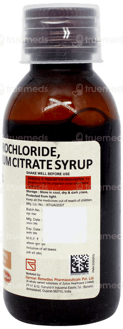 Biochemdryl Syrup 60ml Biochemdryl Syrup 60ml