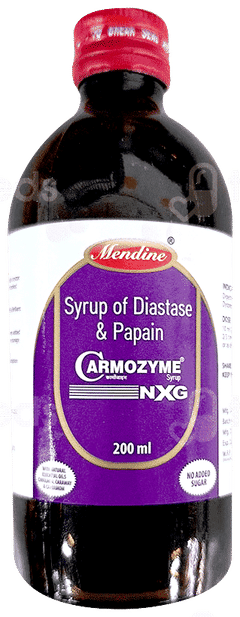 Carmozyme Nxg No Added Sugar Syrup 200Ml