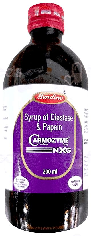Carmozyme Nxg No Added Sugar Syrup 200Ml
