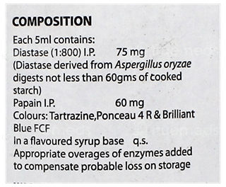 Carmozyme Nxg No Added Sugar Syrup 200Ml
