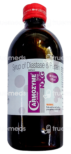 Carmozyme Nxg No Added Sugar Syrup 200ml