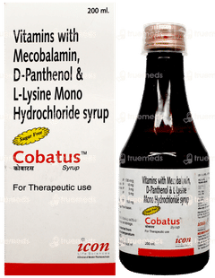 Cobatus Sugar Free Syrup 200ml