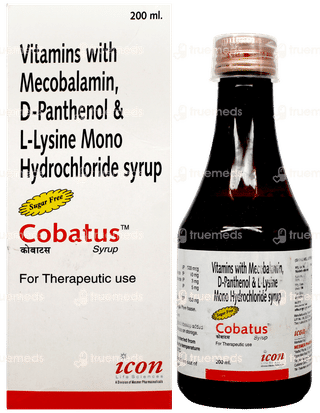 Cobatus Sugar Free Syrup 200ml