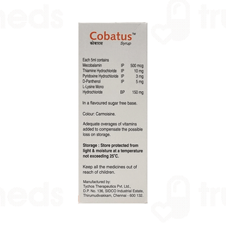 Cobatus Sugar Free Syrup 200ml