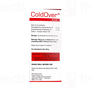 Coldover Pineapple + Black Currant Flavour Syrup 60ml