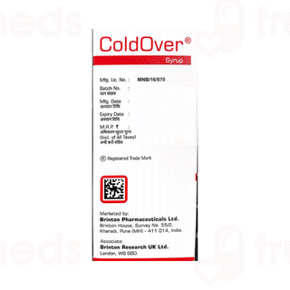 Coldover Pineapple + Black Currant Flavour Syrup 60ml