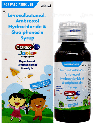 Corex Ls Junior Mixed Fruit Syrup 60Ml