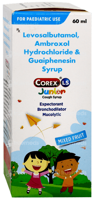 Corex Ls Junior Mixed Fruit Syrup 60Ml