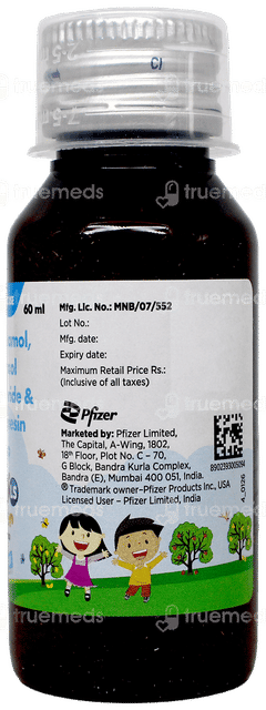 Corex Ls Junior Mixed Fruit Syrup 60Ml Corex Ls Junior Mixed Fruit Syrup 60Ml