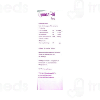Cynocal 16 Syrup 200ml