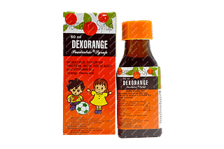 Dexorange Orange Flavoured Paediatric Syrup 60ml