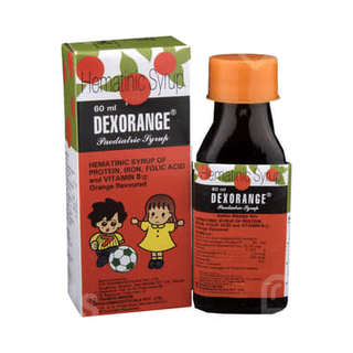 Dexorange Orange Flavoured Paediatric Syrup 60ml