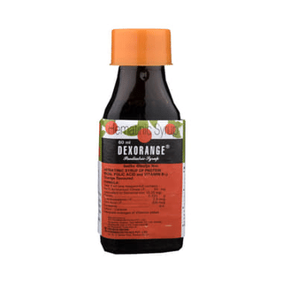 Dexorange Orange Flavoured Paediatric Syrup 60ml
