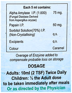 Diapepsin Syrup 100Ml