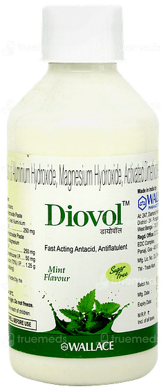 Diovol Mint Flavour Sugar Free Suspension 170ml