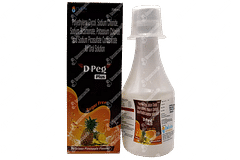 D Peg Plus Pineapple Flavour Sugar Free Solution 200ml