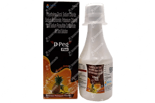 D Peg Plus Pineapple Flavour Sugar Free Solution 200ml