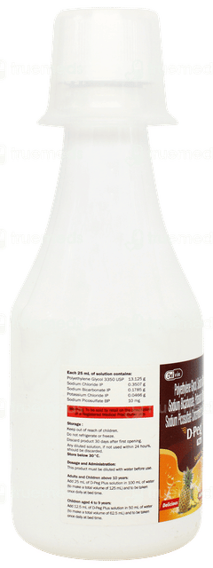 D Peg Plus Pineapple Flavour Sugar Free Solution 200ml