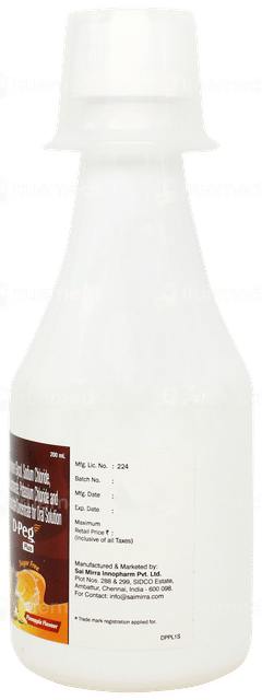 D Peg Plus Pineapple Flavour Sugar Free Solution 200ml