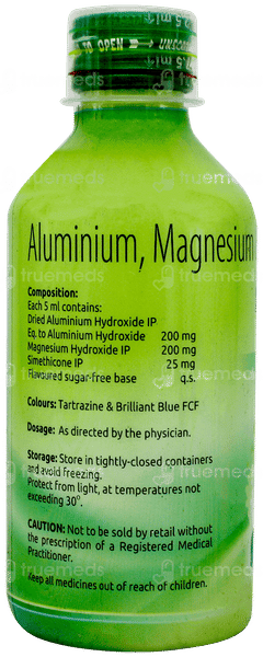 Dynacid Saunf Flavour Sugar Free Suspension 170ml