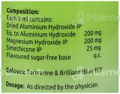 Dynacid Saunf Flavour Sugar Free Suspension 170Ml