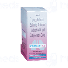 Eascof Ls Strawberry Raspberry Menthol Flavour Sugar Free Syrup 100ml