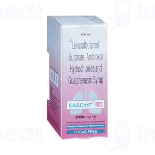 Eascof Ls Strawberry Raspberry Menthol Flavour Sugar Free Syrup 100ml