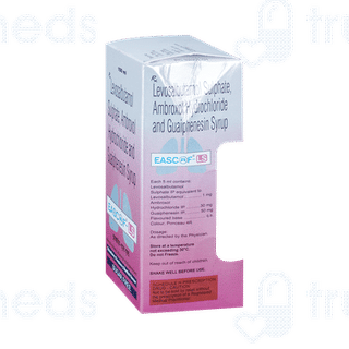 Eascof Ls Strawberry Raspberry Menthol Flavour Sugar Free Syrup 100ml
