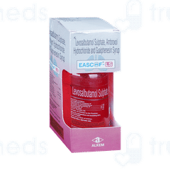 Eascof Ls Strawberry Raspberry Menthol Flavour Sugar Free Syrup 100ml