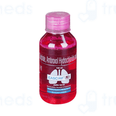Eascof Ls Strawberry Raspberry Menthol Flavour Sugar Free Syrup 100ml