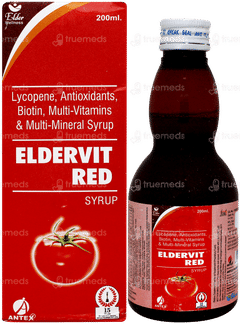 Eldervit Red Syrup 200Ml