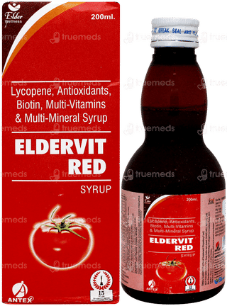 Eldervit Red Syrup 200Ml