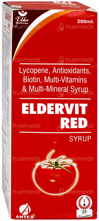 Eldervit Red Syrup 200Ml