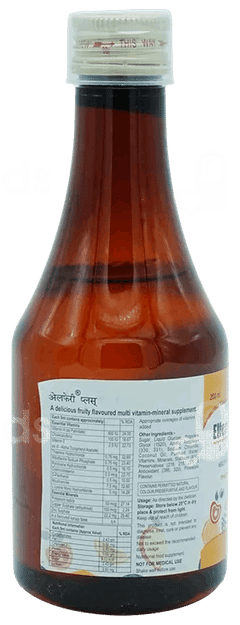 Elferri Plus Pineapple Flavour Syrup 200Ml Elferri Plus Pineapple Flavour Syrup 200Ml