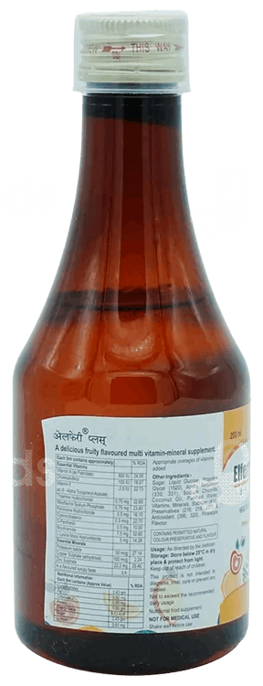Elferri Plus Pineapple Flavour Syrup 200Ml