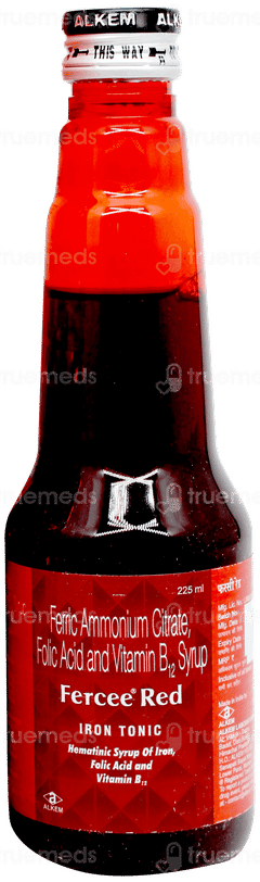 Fercee Red Syrup 225ml Fercee Red Syrup 225ml