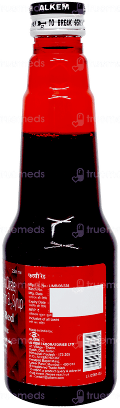 Fercee Red Syrup 225ml Fercee Red Syrup 225ml
