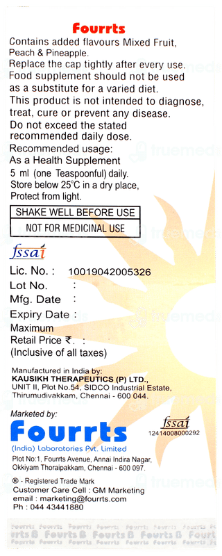 Fourts B Syrup 200ml