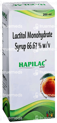 Hapilac Orange Flavour Syrup 200ml