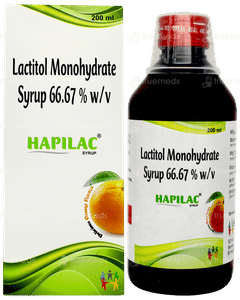Hapilac Orange Flavour Syrup 200ml