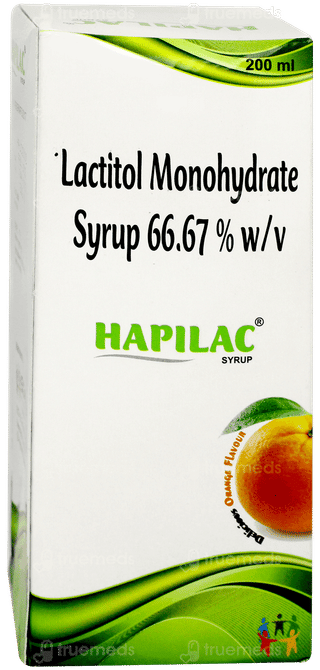 Hapilac Orange Flavour Syrup 200ml