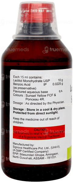 Hapilac Orange Flavour Syrup 200ml