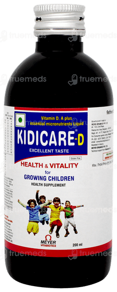 Kidicare D Syrup 200ml