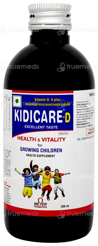 Kidicare D Syrup 200ml