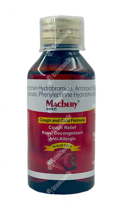 Macbery Sugar Free Syrup 100ml