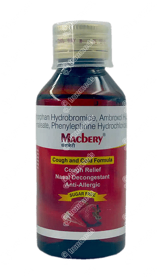 Macbery Sugar Free Syrup 100ml