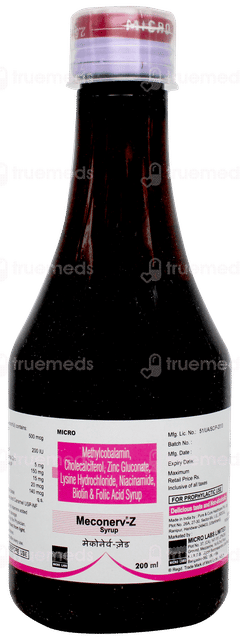 Meconerv Z Syrup 200ml