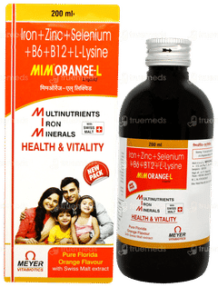 Mim Orange L Orange Flavour Liquid 200ml