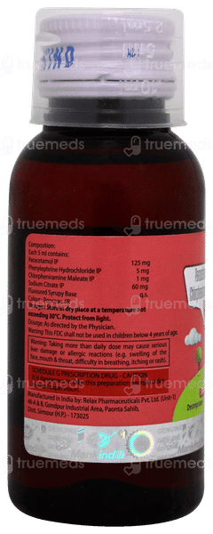 Noblok Strawberry Flavoured Syrup 60ml