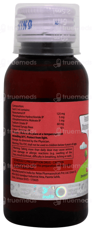 Noblok Strawberry Flavoured Syrup 60ml